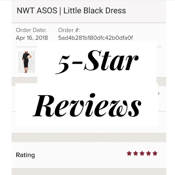*Over 50 sold!* NWT ASOS | Little Black Dress - Picture 7 of 8